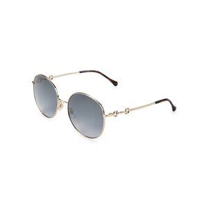GUCCI GG0881SA 001 59MM Oval gold metal Sunglasses